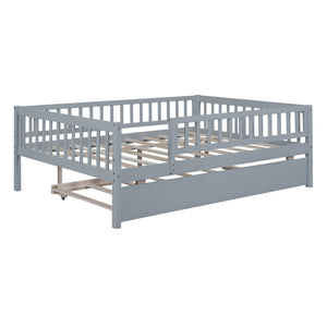Multi Functional Wooden Daybed Bed with Storage or Trundle - Multiple Colors