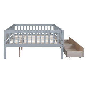 Multi Functional Wooden Daybed Bed with Storage or Trundle - Multiple Colors