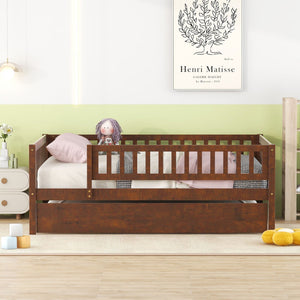Multi Functional Wooden Daybed Bed with Storage or Trundle - Multiple Colors