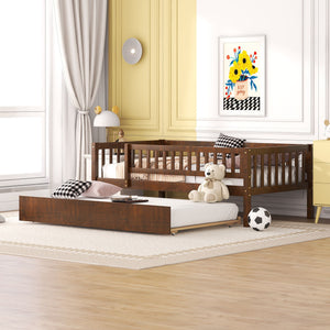 Multi Functional Wooden Daybed Bed with Storage or Trundle - Multiple Colors