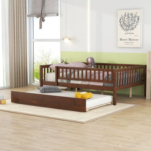 Multi Functional Wooden Daybed Bed with Storage or Trundle - Multiple Colors