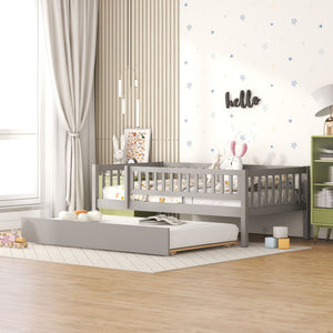Multi Functional Wooden Daybed Bed with Storage or Trundle - Multiple Colors
