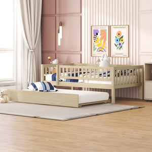 Multi Functional Wooden Daybed Bed with Storage or Trundle - Multiple Colors