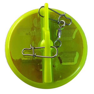 Luhr-Jensen 2-1/4" Dipsy Diver - Chartreuse/Silver Bottom Moon Jelly - TRAPSKI