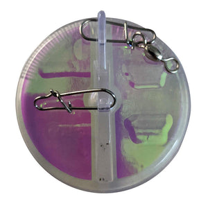 Luhr-Jensen 2-1/4" Dipsy Diver - Clear/Clear Bottom Moon Jelly - TRAPSKI