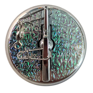 Luhr-Jensen 2-1/4" Dipsy Diver - Silver/Silver Bottom Crush - TRAPSKI