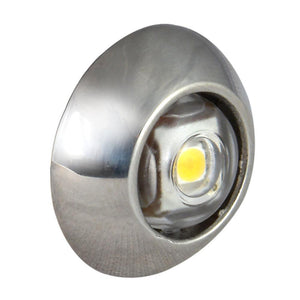 Lumitec Exuma Courtesy Light - Polished Stainless Housing - White Light - TRAPSKI