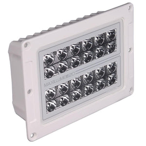 Lumitec Maxillume h120 - Flush Mount Flood Light - White Housing - White Dimming - TRAPSKI