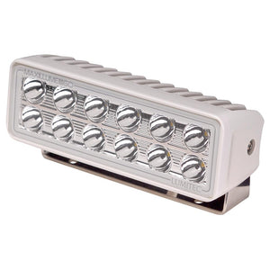 Lumitec Maxillume h60 - Trunnion Mount Flood Light - White Dimming - White Housing - TRAPSKI