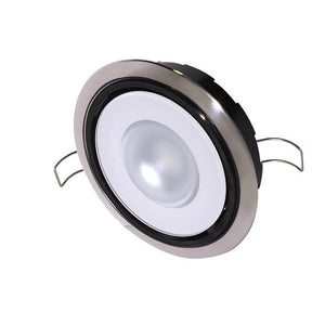 Lumitec Mirage Positionable Down Light - Spectrum RGBW Dimming - Polished Bezel - TRAPSKI