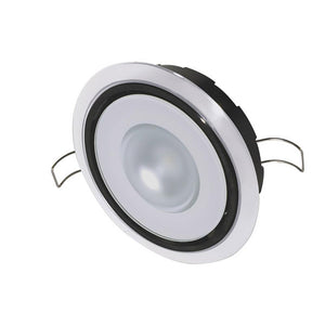 Lumitec Mirage Positionable Down Light - Spectrum RGBW Dimming - White Bezel - TRAPSKI