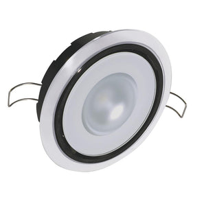 Lumitec Mirage Positionable Down Light - Spectrum RGBW Dimming - White Bezel - TRAPSKI