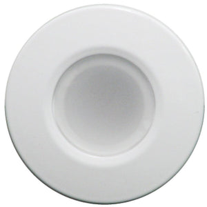 Lumitec Orbit - Flush Mount Down Light - White Finish - 4-Color Blue/Red/Purple/White Non Dimming - TRAPSKI, LLC