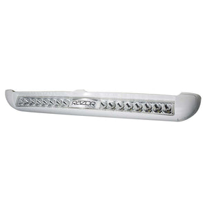 Lumitec Razor Light Bar - Spot - White Housing w/Inverted Logo Flush Mount - TRAPSKI