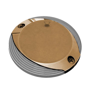 Lumitec Scallop Surface Mount Pathway Light - Spectrum RGBW/Warm White - Bronze Finish - TRAPSKI