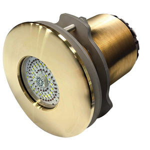 Lumitec SeaBlaze Typhoon Underwater Light - Bronze Thru-Hull LED Light - Spectrum RGBW - Flush Mount - TRAPSKI