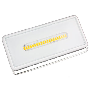 Lunasea 1600 Lumen Interior/Exterior Adjustable Area Light w/Stainless Steel Swivel Mounting Bracket - White - TRAPSKI