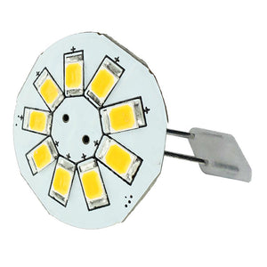 Lunasea G4 Back Pin 0.9" LED Light - Cool White - TRAPSKI