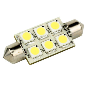 Lunasea Single-Sided 6 LED Festoon - 10-30VDC/1.5W/97 Lumens - Warm White - TRAPSKI