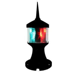 Lunasea Tri-Color/Anchor Zero Emission Light Fixture - 12V - Black [LLB-73BK-01-BB] - TRAPSKI