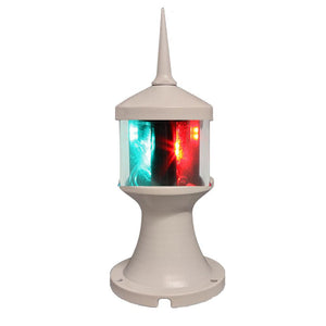 Lunasea Tri-Color/Anchor Zero Emission Light Fixture - 12V - White [LLB-73BK-01-WB] - TRAPSKI