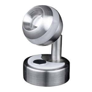 Lunasea Wall Mount LED Light w/Clear Ring & Touch Dimming - Warm White/Brushed Nickel Finish - TRAPSKI