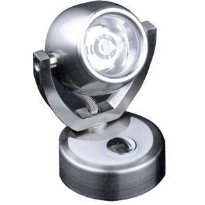 Lunasea Wall Mount LED Light w/Touch Dimming - Warm White/Brushed Nickel Finish - Rotating Light - TRAPSKI