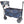 Mac Sports Collapsible Folding Heavy Duty Push Pull Utility Cart Wagon, Blue