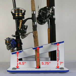 big game fishing rod holders LIL GUIDE HOLDER 510-H Rinse off your rods directly in the fishing rod holder rack for effortless maintenance after a day of fishing Fishing Boat Rods Holder 360