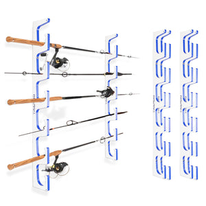 Made in the USA Premium Fishing Rod Racks | Wall or Ceiling or Boat Mounted - TRAPSKI