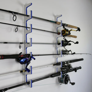 Made in the USA Premium Fishing Rod Racks | Wall or Ceiling or Boat Mounted - TRAPSKI