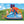 Magic Time International Mega Tornado Water Park & COMFY FLOATS Float, Blue 2 Pk