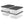 Homz 12 Qt Stackable Plastic Storage Container w/Snaplock Lid, Gray (4 Pack)