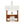 NutriChef Home Bar Glass Barrel Whiskey Carafe Alcohol Decanter Set (2 Pack)