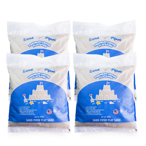SandPiper 25Lb Premium Grade Multi-Use Play Sand w/Chemical Free Formula, 4 Pack