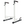 BalanceFrom Multi Function Home Gym Exercise Dip Stand, 500lb Capacity, White