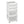 Homz Clear Plastic 4 Drawer Medium Home Storage Container Tower, White Frame