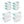 Sterilite Miniature Clip Storage Box, 6 Pack, & Medium Clip Storage Box, 4 Pack
