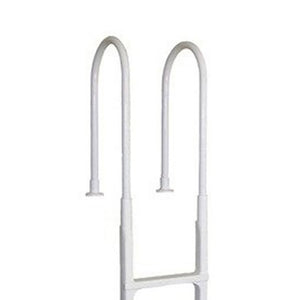 New Main Access 200300 ProSeries Above Ground Swimming Pool Step Ladder, White