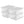 Homz 12 Qt Snaplock Clear Plastic Storage Container Bin with Secure Lid, 4 Pack