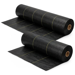 DeWitt P5 5 x 250-Foot 5-Ounce Weed Barrier w/ 3 x 250-Foot 5-Ounce Weed Barrier