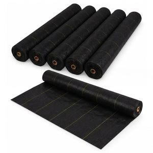 DeWitt P6 Pro 5 Commercial Landscape 5 Oz Weed Barrier Fabric, 6x250 Ft (6 Pack)