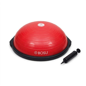 Bosu 72-10850 Home Gym The Original Balance Trainer 65 cm Diameter, Red & Black