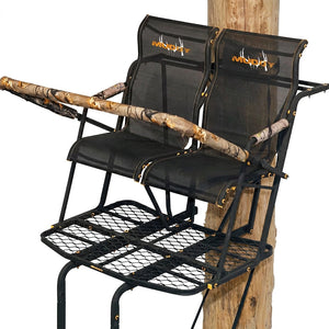 Muddy MLS2800 Rebel 2.5 17 Foot 2 Person Deer Hunting Ladder Tree Stand (2 Pack)