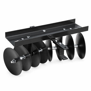 Field Tuff 39 Inch Tow Behind Garden Soil Cultivator Sleeve Hitch Disc Harrow