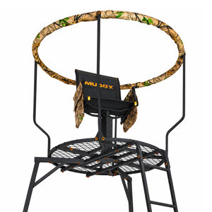 Muddy 16' Liberty Tripod Stand Hunting Gear with Flex Tek Seat Hunting Chair