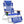 Ostrich The Altitude 3N1 High Back Outdoor Beach Lounge Chair w/Footrest, Blue