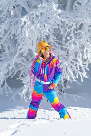 Mambo Sunset Ski Suit - Women's Shaped - TRAPSKI