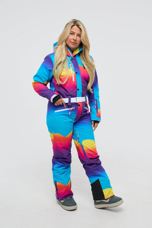 Mambo Sunset Ski Suit - Women's Shaped - TRAPSKI