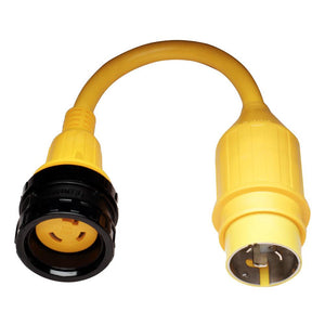Marinco 110A Pigtail Adapter - 30A Female to 50A Male - TRAPSKI